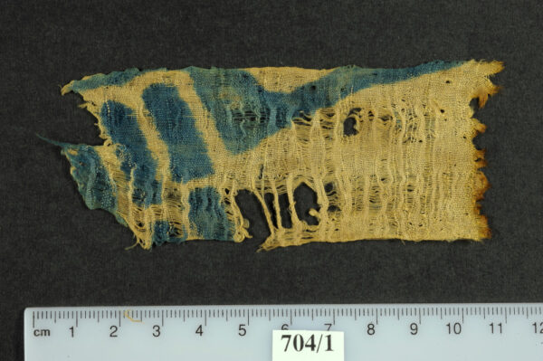 Cave 38, printed silk. Photo by Clara Amit and Tzila Sagiv, courtesy of the Israel Antiquities authority