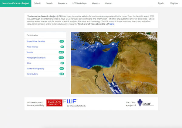 LCP website, front page.