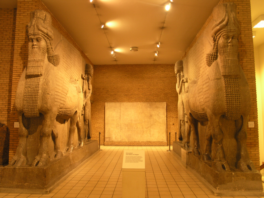 British Museum, Khorsabad Palace Reliefs and Assyrian Art leading to Lachish reliefs. Photo by Mujtaba Chohan, CC By-SA 3.0
