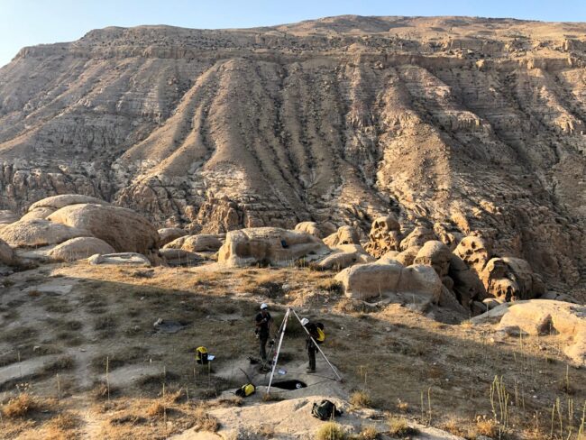 Studying water systems at Sela October 2018.
