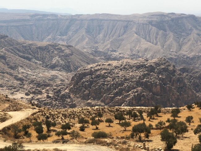 View of Sela from the North, October 2018. © Sela Archaeological Project.