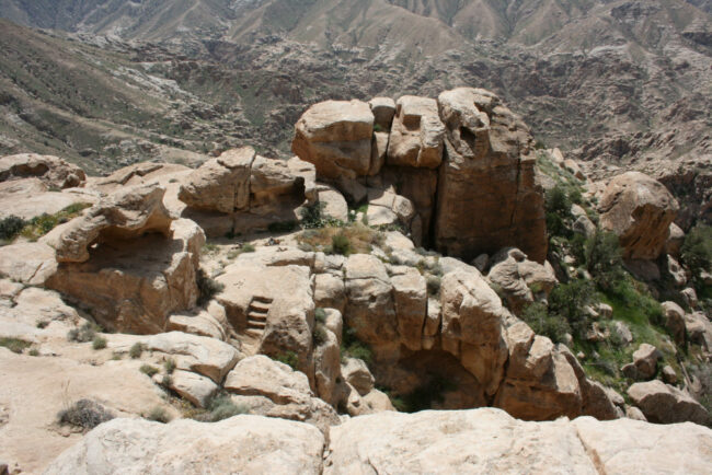 Sela, southern side of the site, April 2016.