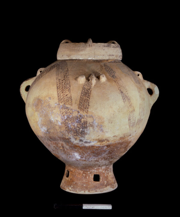 Burial jar. Image courtesy of Dina Shalem