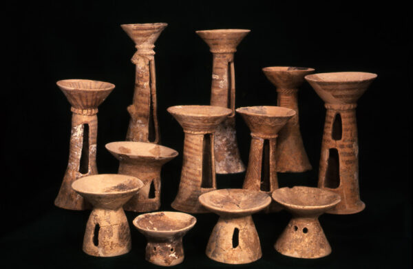 Fenestrated chalice. Image courtesy of Dina Shalem