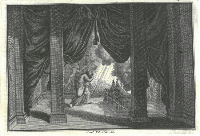 Exodus 40, Historie des Ouden en Nieuwen Testaments, Amsterdam, 1700.