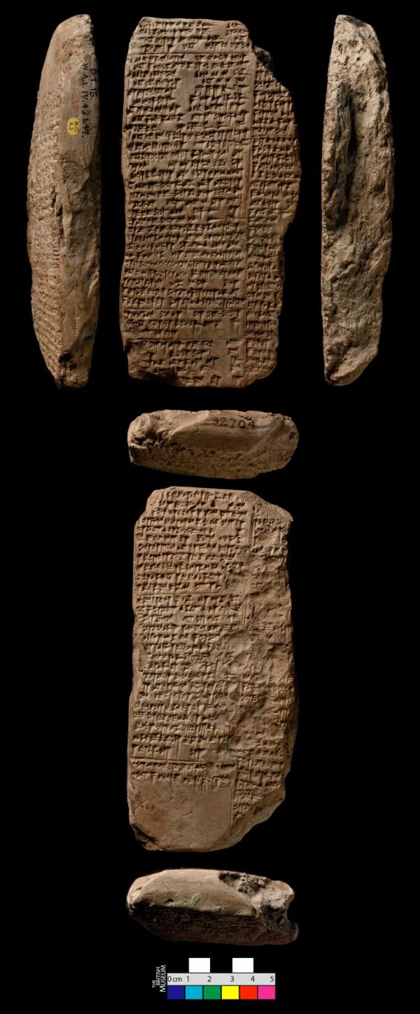 Fig. 3: Tablet BM 92704. © The Trustees of the British Museum, CC BY-NC-SA 4.0