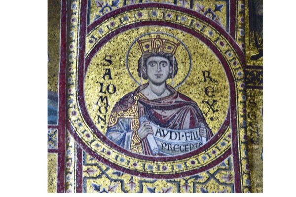 King Solomon, Duomo di Monreale, Monreali (Sicily).