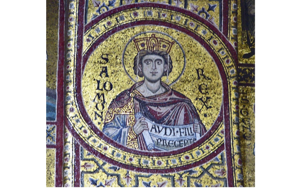 King Solomon, Duomo di Monreale, Monreali (Sicily).