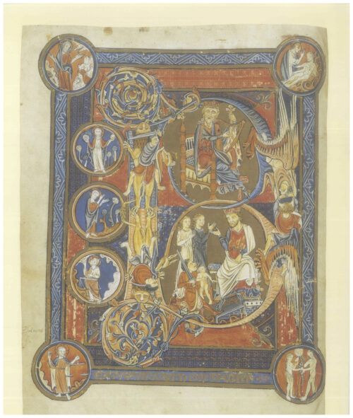 Two Women Judgment, Psalter, Use of Sarum (‘The Rutland Psalter’), c. 1260, London, British Museum.