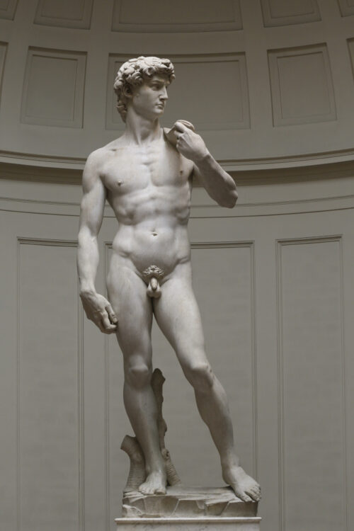 Michelangelo's David. Photo by Commonists, CC By-SA 4.0, via Wikimedia
