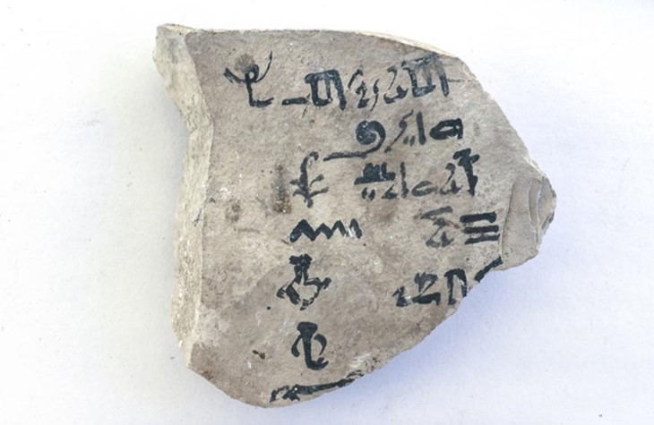 Theban Tomb (TT) inscription 99, published and deciphered by Ben Haring. Photo courtesy N. Strudwick