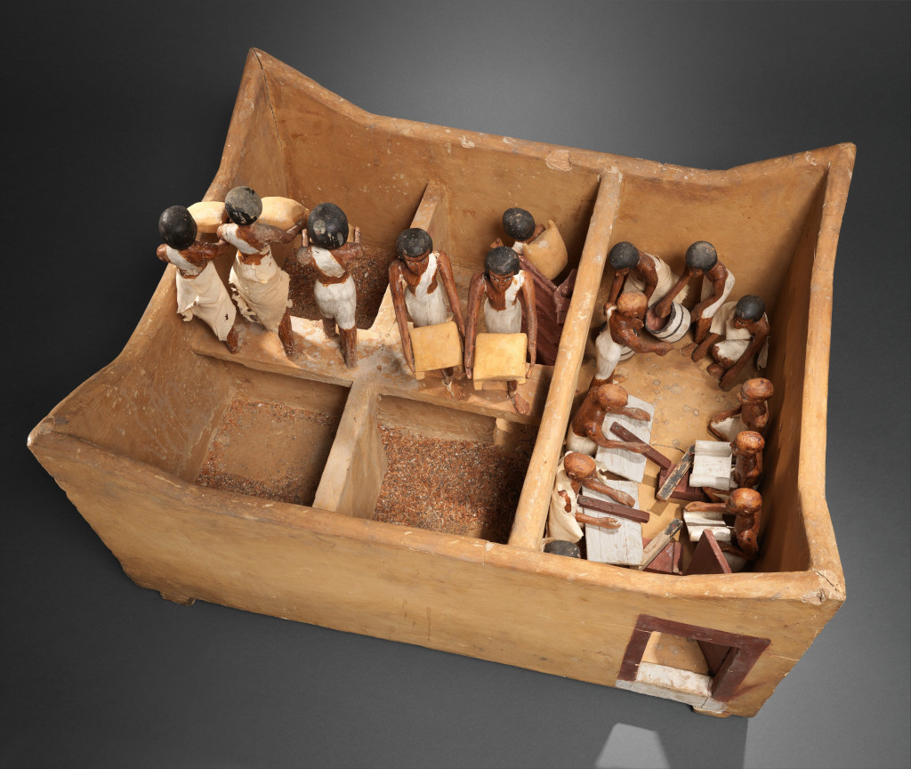 Granary tableau. Tomb of Meketre (Thebes), Dynasty 12. Metropolitan Museum of Art, 20.3.11. Public Domain.