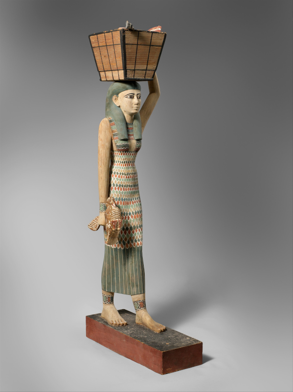 Figurine of offering bearer. Tomb of Meketre (Thebes), Dynasty 12. Metropolitan Museum of Art, 20.3.7. Public Domain.