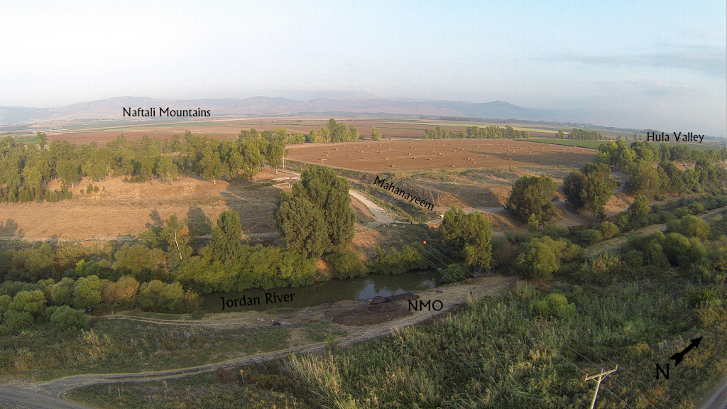 Nahal Mahanayeem Outlet at the end of the 2014 excavation season. View from south-east. Illustration provided by the authors.