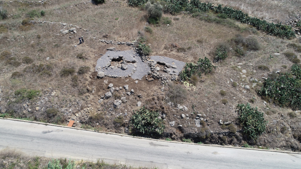 Dolmens after cleaning. Image courtesy of Tara Steimer-Herbet.