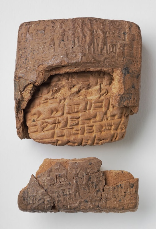 Old Assyrian Tablet and Envelope (Harvard Art Museums).