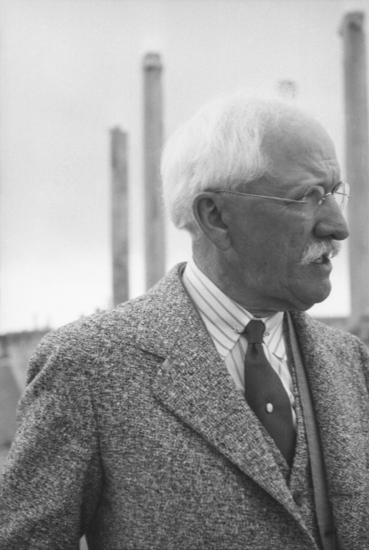 James Breasted at Persepolis, 1933. Courtesy of the Institute for the Study of Ancient Cultures.