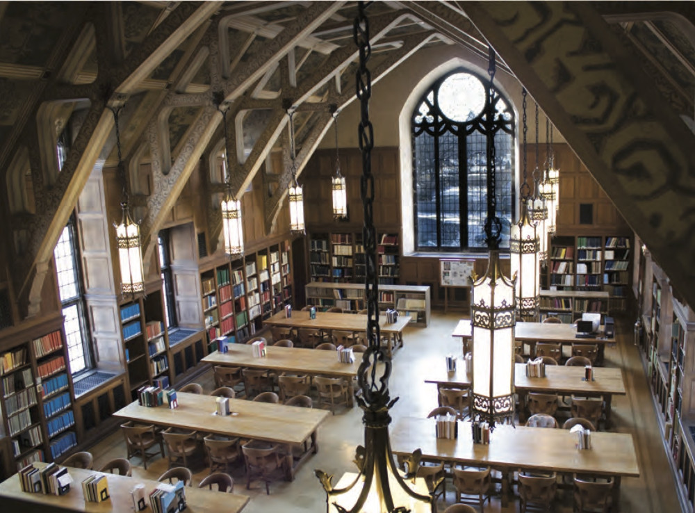 The Reading Room. Courtesy of the Institute for the Study of Ancient Cultures.
