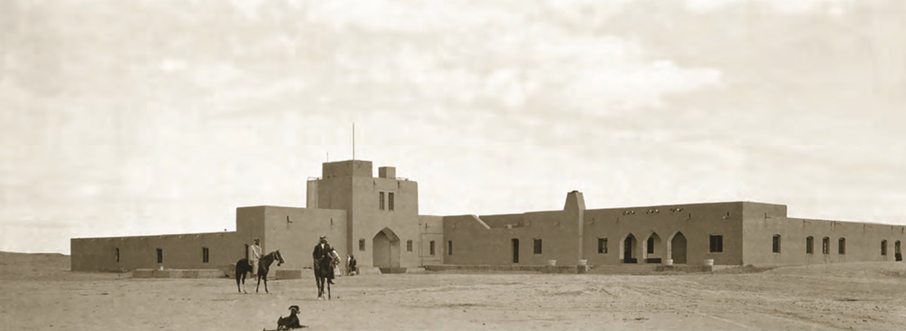The headquarters of the Diyala excavations in 1932. Courtesy of the Institute for the Study of Ancient Cultures.