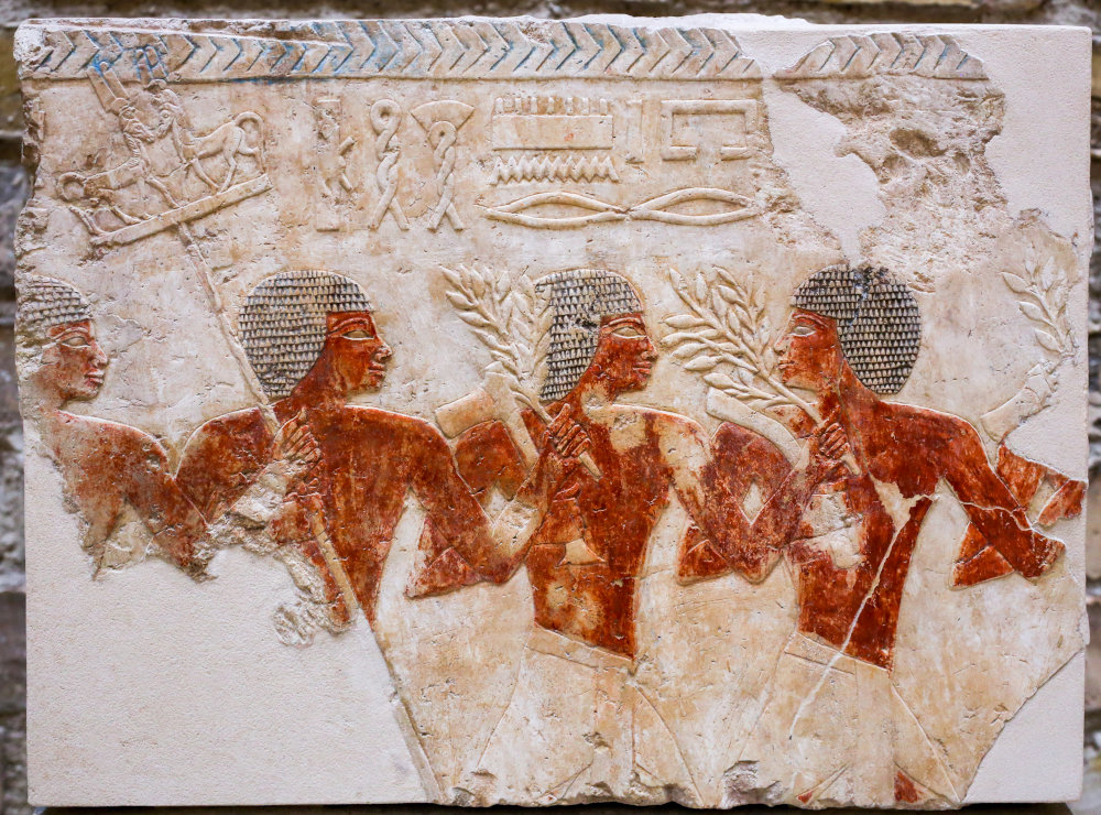 Relief of Nubian and Egyptian soldiers, from mortuary temple of Hatshepsut at Deir el Bahri. Photo by Osama Shukir Muhammed Amin FRCP(Glasg). CC By-SA-4.0