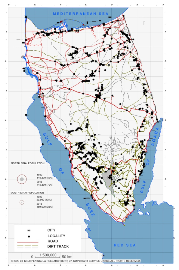 Map 9: cities, villages & localities and development areas.