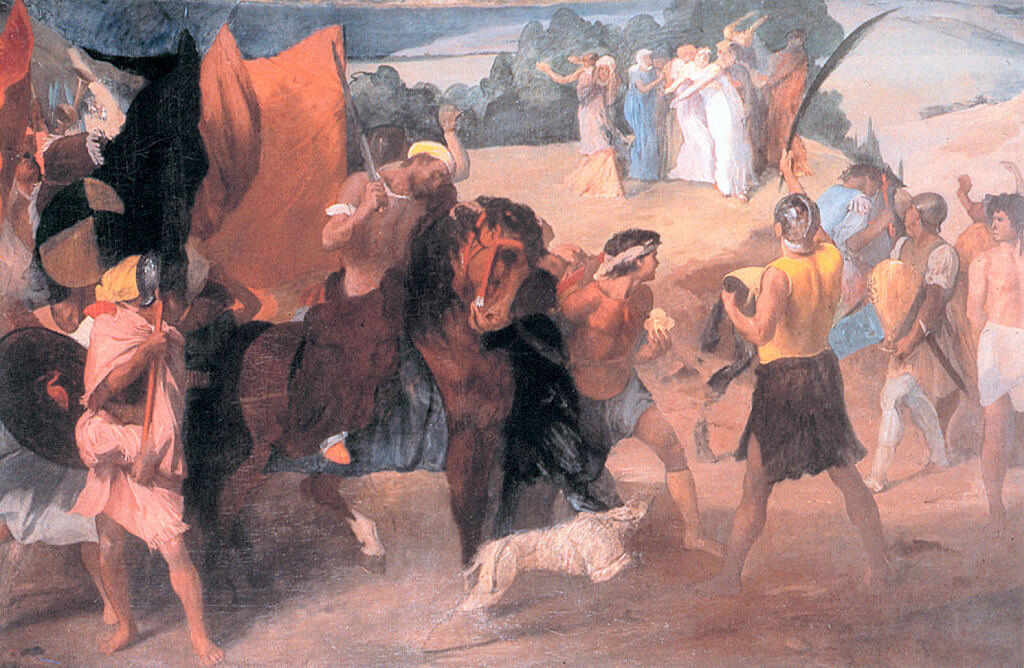 Edgar Degas, The Daughter of Jephthah, 1859-1860.