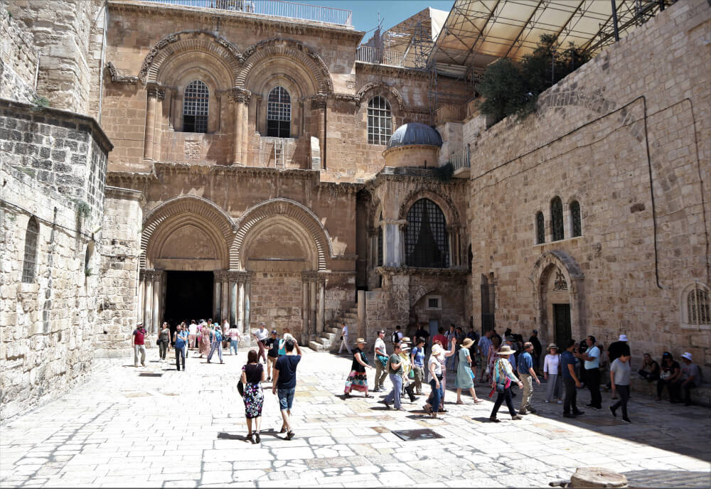 The present day Church of the Holy Sepulchre (photo courtesy of Anders Runesson).