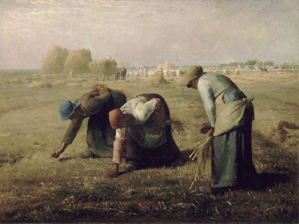 The Gleaners, Jean-François Millet, 1857.