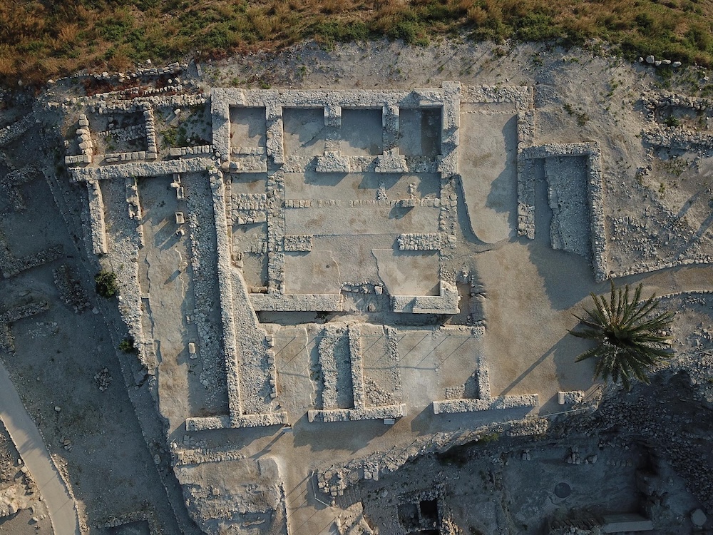 Megiddo Palace 6000. Photo by Matthew J. Adams.