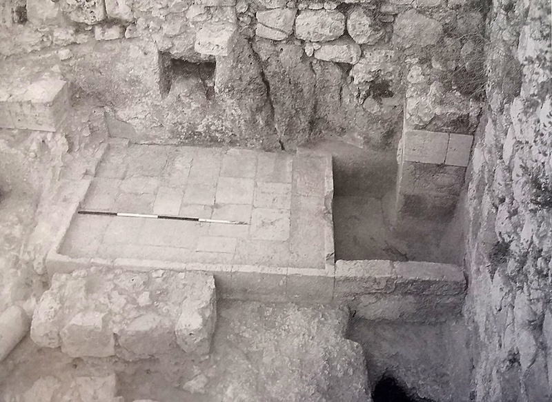 Winepress in the Hospitaller castle of Belmont. From R.P. Harper and D. Pringle (eds.), 2000. Belmont Castle: The Excavation of the Crusader Stronghold in the Kingdom of Jerusalem. British Academy Monographs in Archaeology 10. Oxford: Oxford University Press.