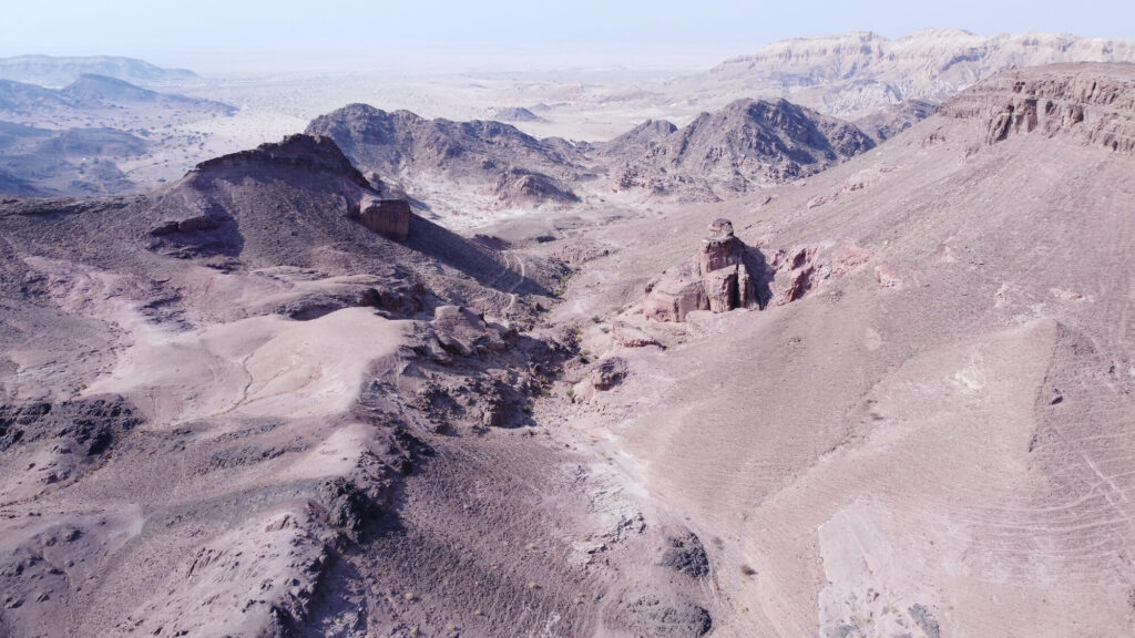 Khirbat al-Jariya, one of the main Iron Age copper smelting sites in Faynan (Photo: Roads to Mansur Project)