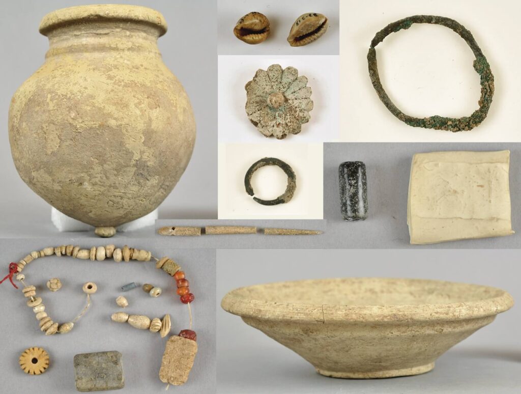 Examples of grave goods from Middle Assyrian Šibaniba in the collections of the Penn Museum (photos by the author) . After the Middle Assyrian period, there was much less variety in the types of objects included in graves