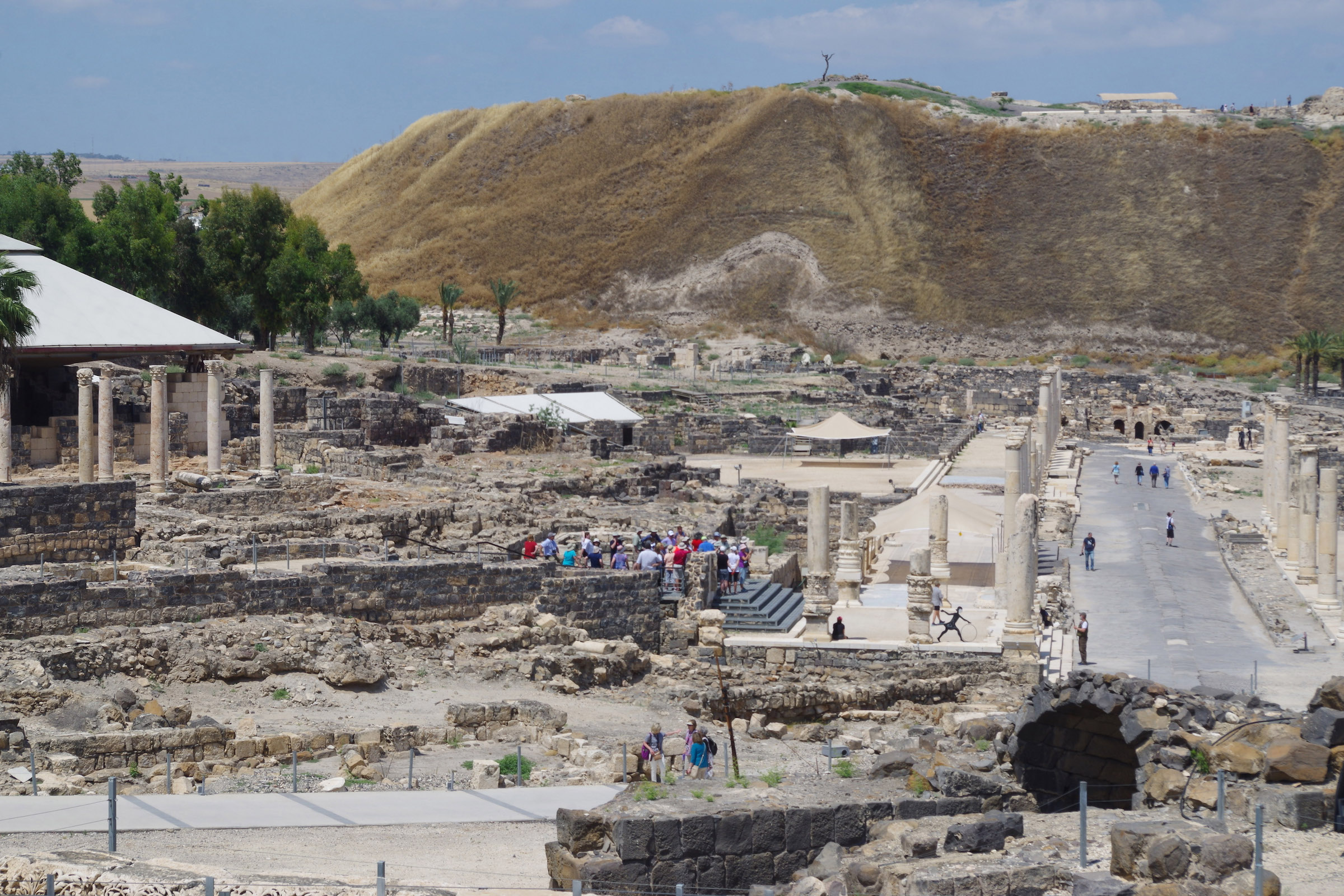 Beit She’an in Israel where Byzantine Christianity flourished after the Islamic conquest (Photo by Author).