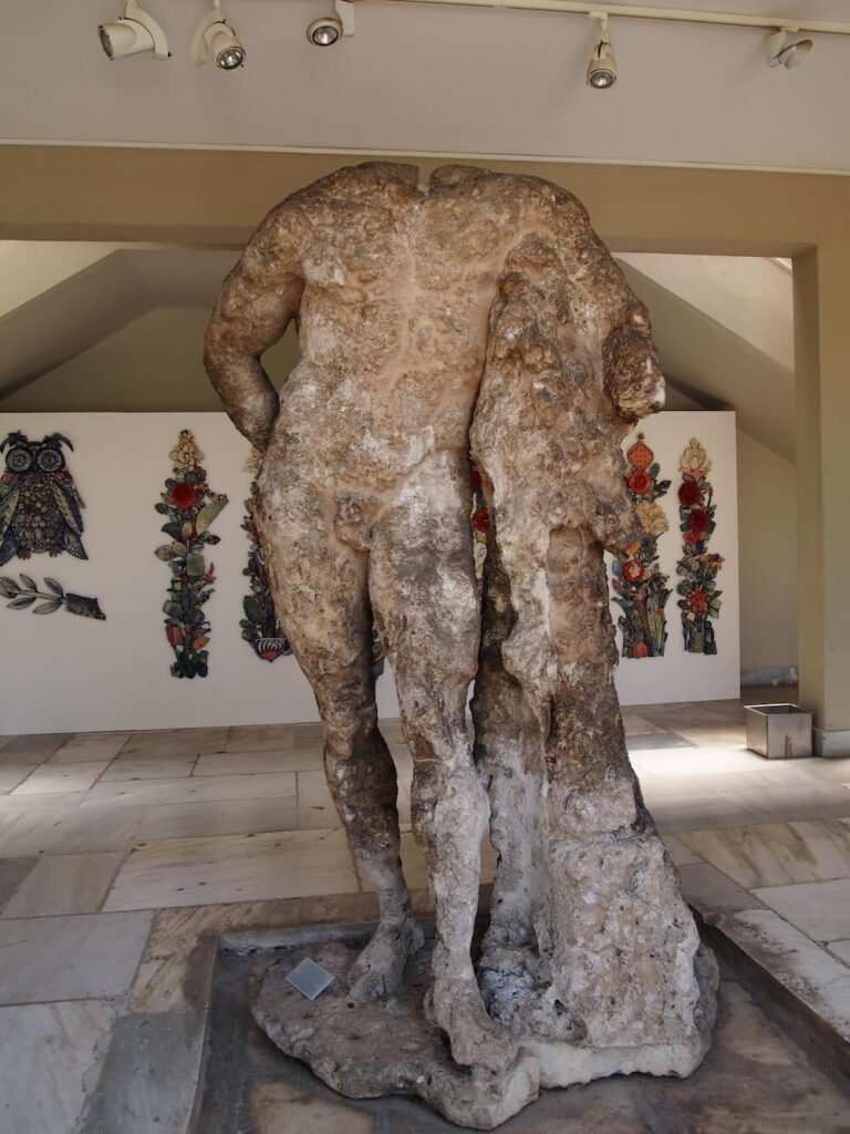 Fig. 4: Marble statue of Herakles from the Antikythera shipwreck, Greece. Now in the National Archaeological Museum of Athens. ©Katerina Velentza.