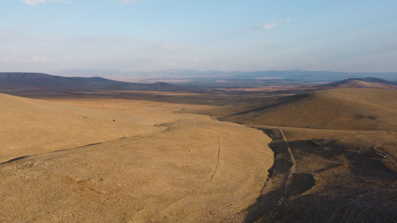 To this day, the Turkish landscape has not been urbanized. People still live concentrated in very specific places.