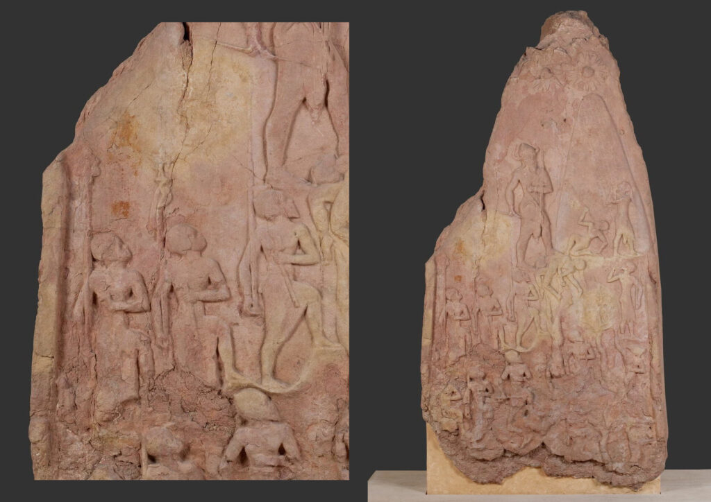 Figure 5: Victory Stele of Naram-Sîn, ca 2254 – 2218 BCE. Ht: 200 cm. Photo courtesy of the Louvre.