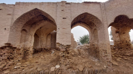 International teams should consider conserving and preserving archaeological sites in Iraq rather than focusing only on excavation and surveys projects. Photo by Jaafar Jotheri 2022, a heritage building in Samawa.