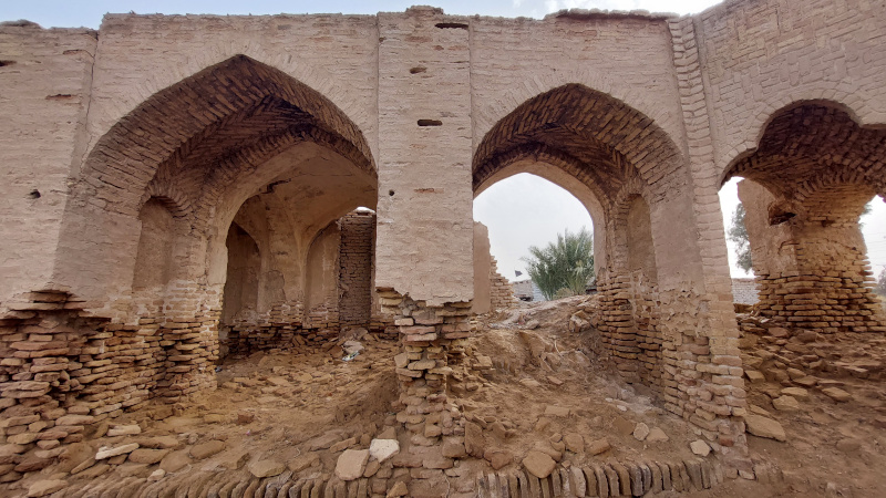 International teams should consider conserving and preserving archaeological sites in Iraq rather than focusing only on excavation and surveys projects. Photo by Jaafar Jotheri 2022, a heritage building in Samawa.