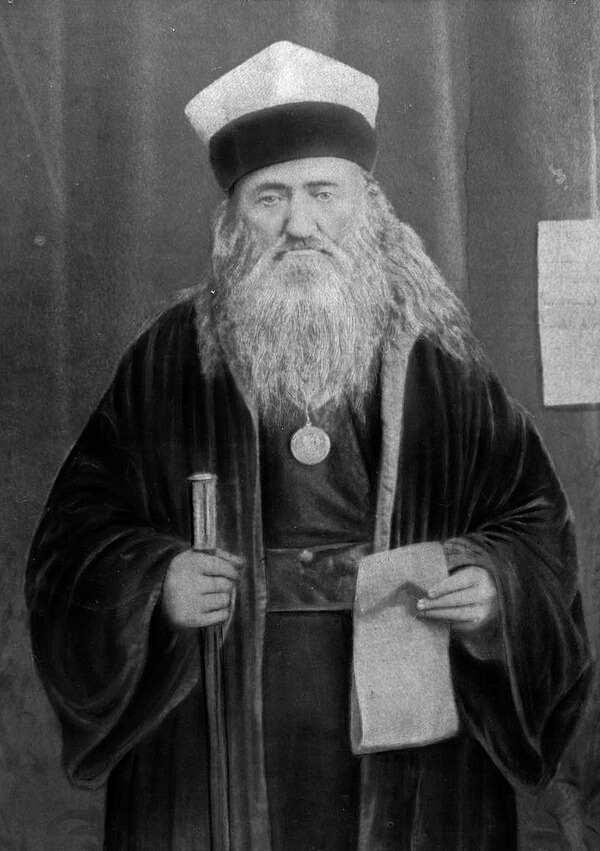 Photograph of Abraham Firkovich, late 1800s. Public Domain. Courtesy National Library of Russia.