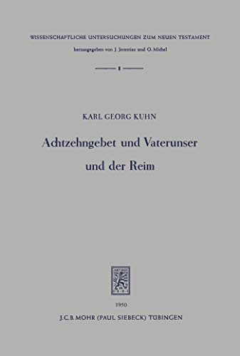 Achtzehngebet und Vater unser und der Reim, 1950