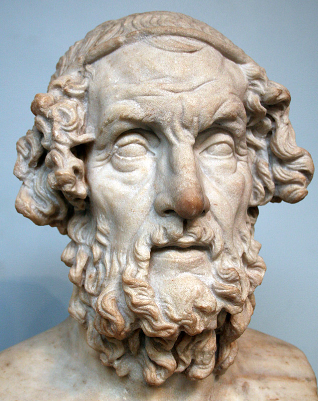 Marble bust of Homer at the British Museum. (Public Domain)