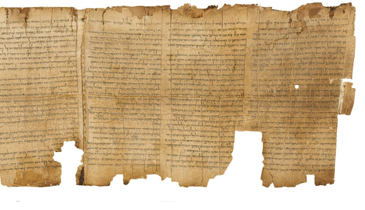 Great Isaiah Scroll (1QIsaa). 1st century BCE; Israel Museum. Image by Google Cultural Institute via Wikimedia Commons