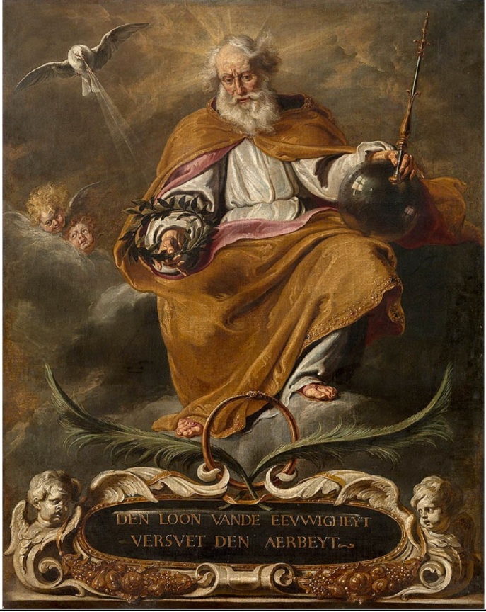 God the Father, by Jacob Herreyns (1643-1732). Royal Museum of Fine Arts Antwerp. Public Domain.