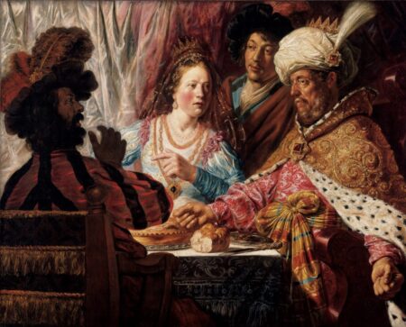 The Feast of Esther by Jan Lievens (ca. 1625). North Carolina Museum of Art.