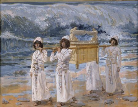 The Ark Passes Over the Jordan (c. 1896-1902), by James Jacques Joseph Tissot.