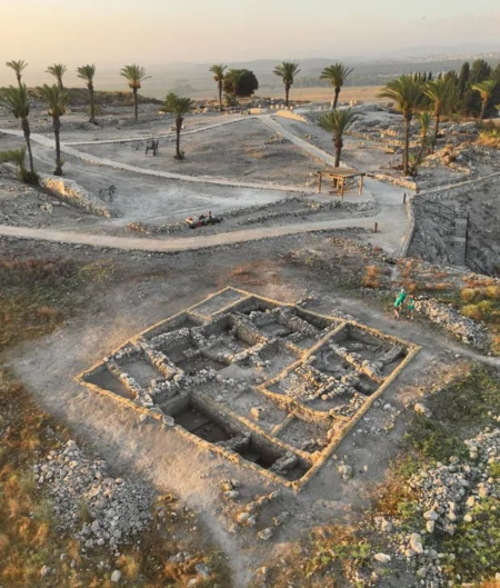 Area X at Megiddo, at the end of the 2022 excavation season, view to the southeast. Credit: The Megiddo Expedition.
