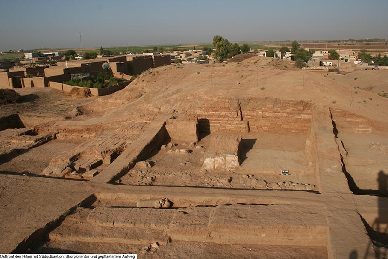 Renewed excavations at Tell Halaf – the scorpion gate 2006 (© Tell Halaf-Grabungsprojekt, photographer: G. Mirsch)