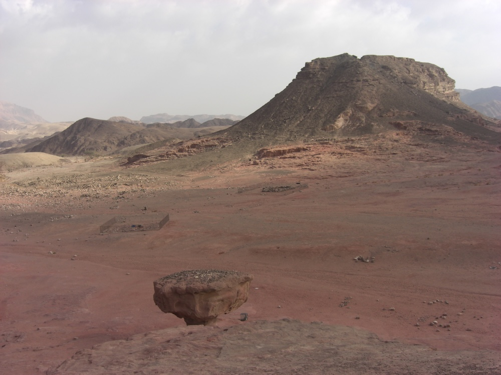 Panoramic view of the Timna smelting Site 2. © J.M. Tebes