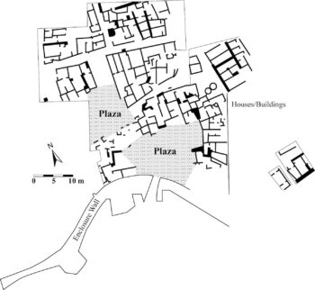 Phoenician Tejada de la Vieja (Iberian Peninsula), 8th century BC and later. Plan by Karoll Cartography. © Brett Kaufman.