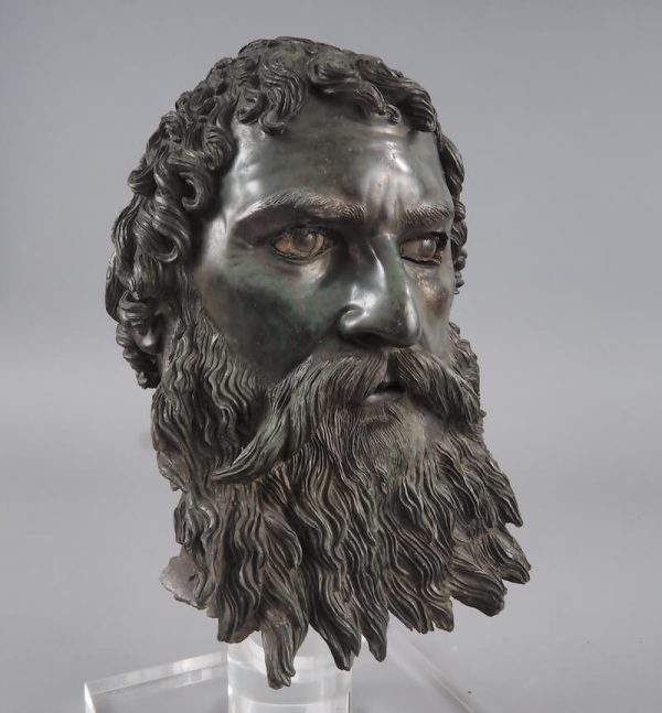 Bronze Portrait of Seuthes III. About 310-300 BCE. Sofia, National Archaeological Institute with Museum, 8594.